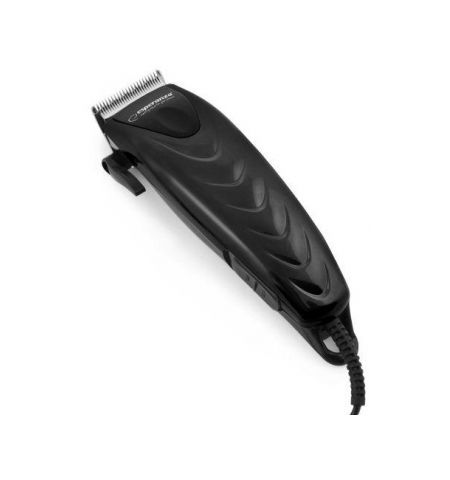 Hair Clipper Esperanza ELEGANT EBC002 Black, Powerfull, Outstanding performance , High stability , Safe and reliable, 4 extra attachment combs, Oil fo