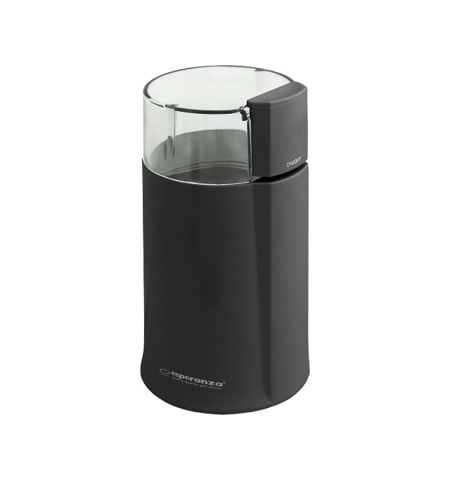 Coffee Grinder Esperanza ESPERSSO EKC001K Black, Power 160W, bowl capacity 50g, stainless steal blade