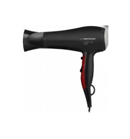 Hair Dryer Esperanza PAMELA EBH004K 2200W; 2 speeds; 3 temperature levels