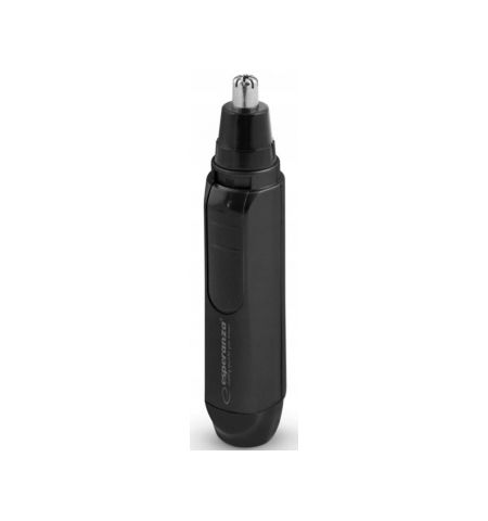 Trimmer Esperanza SPIKE EBG004K Nose and Ear , Stainless steel blade gently trims hair from nose and ears. Ergonomic design, Power supply: battery 1 x