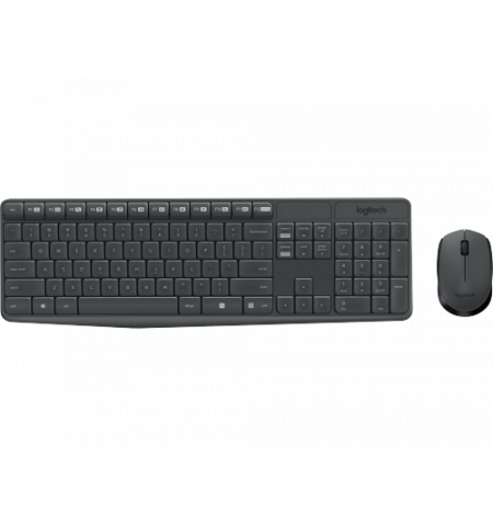 Logitech Wireless Combo MK235, Keyboard & Mouse, USB, Retail