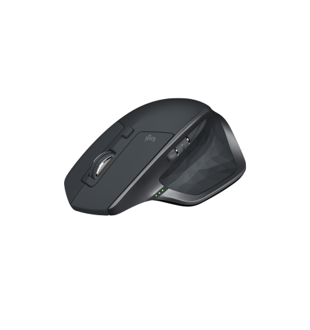 Logitech Wireless Mouse MX Master 2S Graphite, Multi-Device, 2.4, GHz and Bluetooth, with USB Unifying Receiver, 4000 DPI Any Surface Tracking, 7 Butt