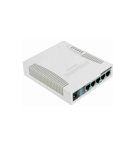 MikroTik RouterBOARD RB951G-2HnD,  Wireless Router, 2.4GHz Dual chain, AP/Bridge/Station/WDS, 802.11b/g/n, 1 WAN + 4 Gbit LAN, USB, internal antenna,