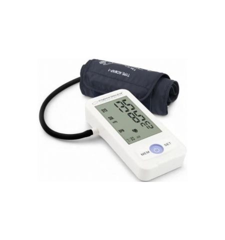 Blood Pressure Arm Esperanza VITALITY ECB002,  Measurement of the systolic (SYS) and diastolic (DIA) blood pressure and pulse (P), Detection of cardia