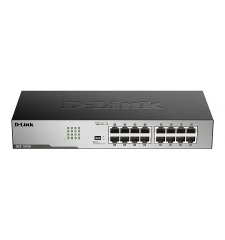 Switch de retea D-Link DGS-1016D/I1A, 16x 10/100/1000 Mbps