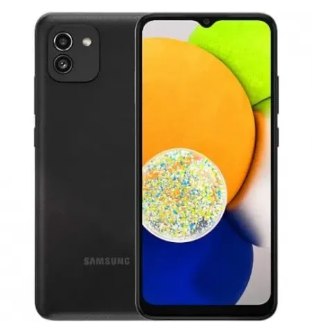 Смартфон Samsung Galaxy A03, 64Гб/4Гб, Чёрный