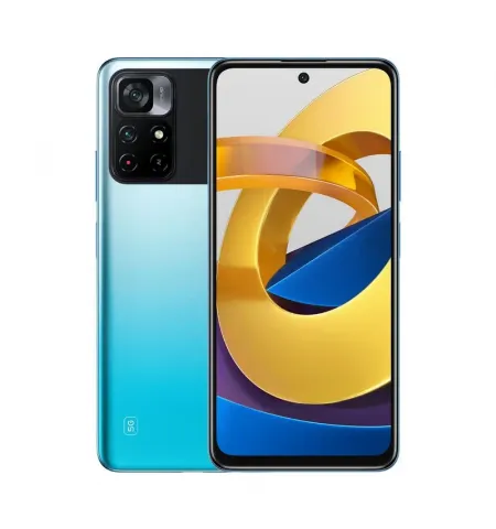 Smartphone Xiaomi Poco M4 Pro 5G, 4GB/64GB, Cool Blue