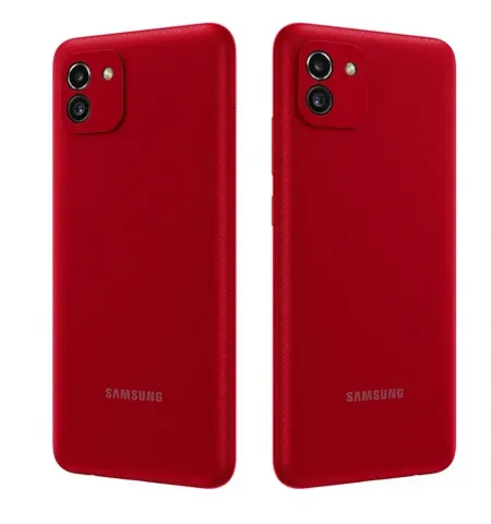 Смартфон Samsung Galaxy A03, 32Гб/3Гб, Красный