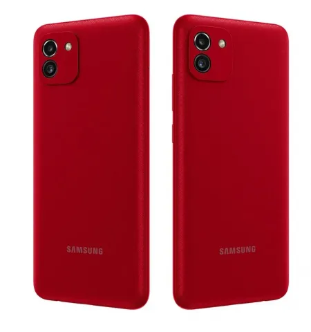 Смартфон Samsung Galaxy A03, 64Гб/4Гб, Красный