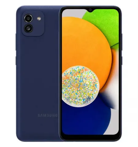 Смартфон Samsung Galaxy A03, 32Гб/3Гб, Синий