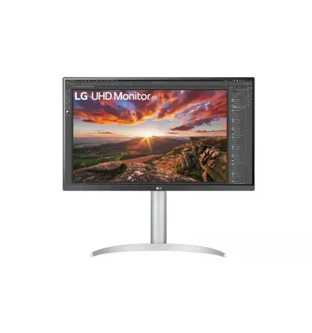 27" Monitor LG 27UP850-W, IPS 3840x2160 4K-UHD, Alb
