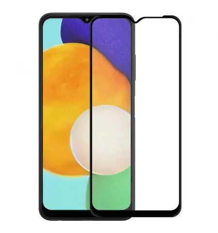 Защитное стекло Xcover Galaxy A03/A03 core - Full Glue Premium, Чёрный