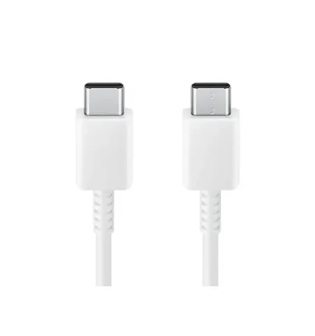 Cablu incarcare si sincronizare Samsung USB-C to USB-C Cable 3A, USB Type-C/USB Type-C, 1,8m, Alb