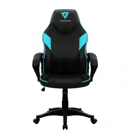 Игровое кресло ThunderX3 EC1, Искусственная кожа, Черный/Синий