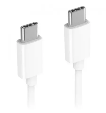 Cable de date Xiaomi SJX12ZM, USB Type-C/USB Type-C, 1,5m, Alb