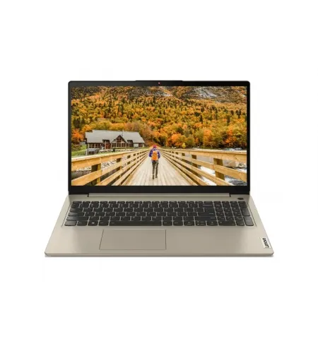 Laptop 15,6" Lenovo IdeaPad 3 15ALC6, Sand, AMD Ryzen 3 5300U, 8GB/256GB, Fara SO