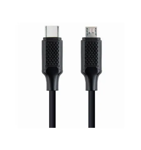 Кабель для зарядки и синхронизации Cablexpert CC-USB2-CMMBM-1.5M, USB Type-C/micro-USB, 1,5м, Чёрный