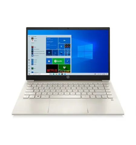 Laptop 14" HP Pavilion 14-ec0040ur, Warm Gold, AMD Ryzen 5 5500U, 8GB/512GB, FreeDOS