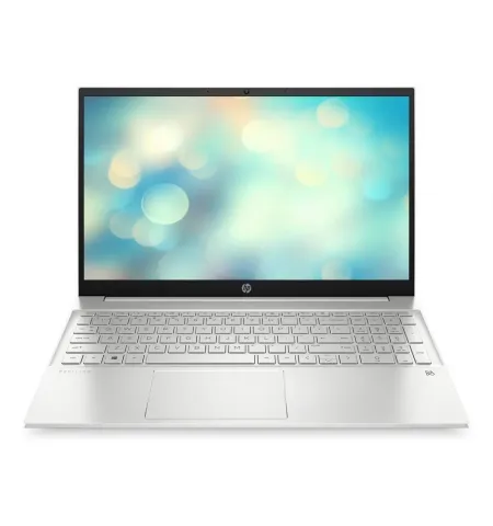 Laptop 15,6" HP Pavilion 15-eh1023ur, Natural Silver, AMD Ryzen 5 5500U, 8GB/512GB, FreeDOS