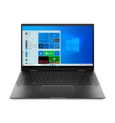 Laptop 15,6" HP ENVY x360 15-eu0005ur, Nightfall Black, AMD Ryzen 5 5500U, 16GB/512GB, Windows 10 Home