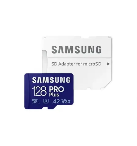 Карта памяти Samsung PRO Plus MicroSD, 128Гб (MB-MD128KA/EU)