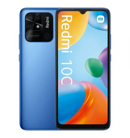 Смартфон Xiaomi Redmi 10C, 64Гб/4Гб, Ocean Blue