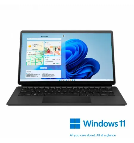 Ноутбук 13,3 ASUS Vivobook 13 Slate OLED T3300KA, Чёрный, Intel Pentium Silver N6000, 8Гб/256Гб, Windows 11 Home