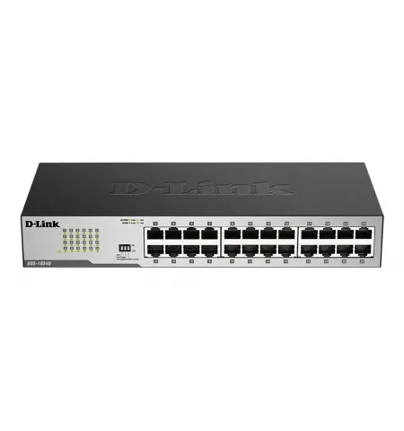 Switch de retea D-Link DGS-1024D, 24x 10/100/1000 Mbps