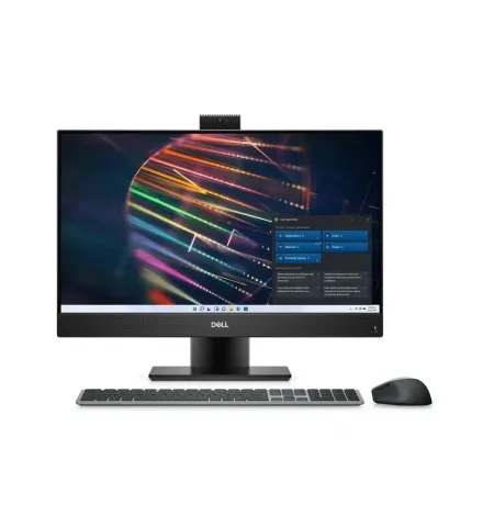 Computer All-in-One DELL OptiPlex 5400, 23,8", Intel Core i5-12500, 8GB/256GB, Linux Ubuntu, Negru
