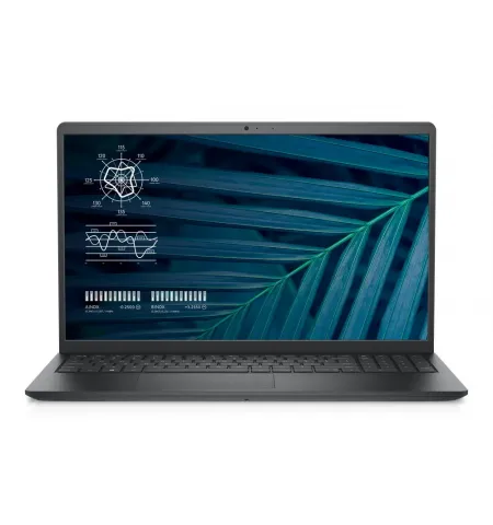 Ноутбук для бизнеса 15,6 DELL Vostro 3510, Carbon Black, Intel Core i5-1135G7, 8Гб/512Гб, Linux Ubuntu