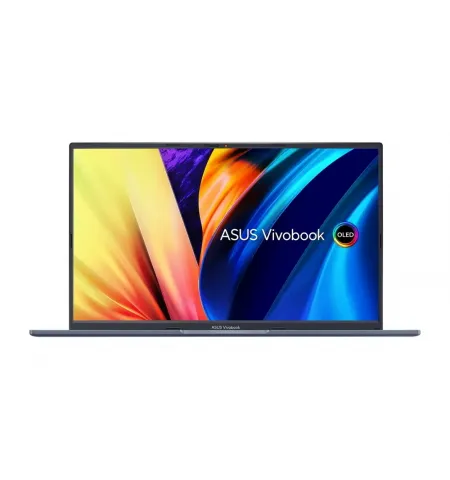 Laptop 15,6" ASUS Vivobook 15X OLED X1503ZA, Quiet Blue, Intel Core i7-12700H, 12GB/512GB, Fără SO