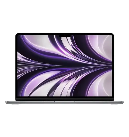 Laptop 13,6" Apple MacBook Air A2681, Gri cosmic, M2 with 8-core CPU and 10-core GPU, 8GB/512GB, macOS Monterey