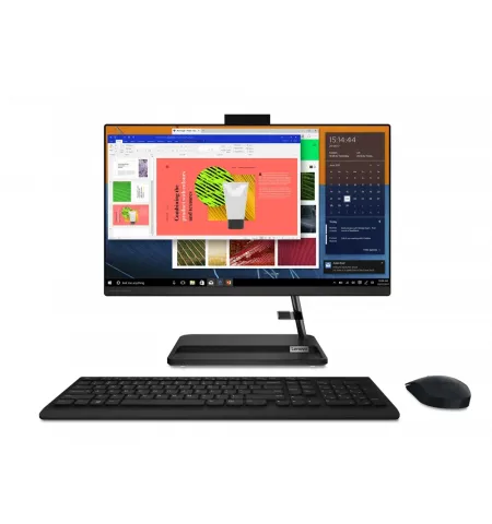 Моноблок Lenovo IdeaCentre 3 22ITL6, 21,5", Intel Pentium Gold 7505, 4Гб/256Гб, Windows 11 Home, Чёрный