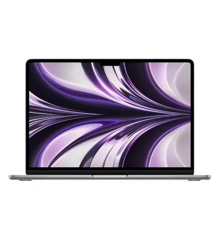 Laptop 13,6" Apple MacBook Air A2681, Gri cosmic, M2 with 8-core CPU and 8-core GPU, 8GB/256GB, macOS Monterey