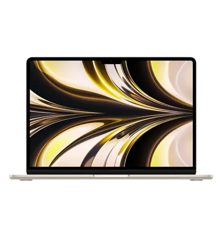 Laptop 13,6" Apple MacBook Air A2681, Starlight, M2 with 8-core CPU and 8-core GPU, 8GB/256GB, macOS Monterey