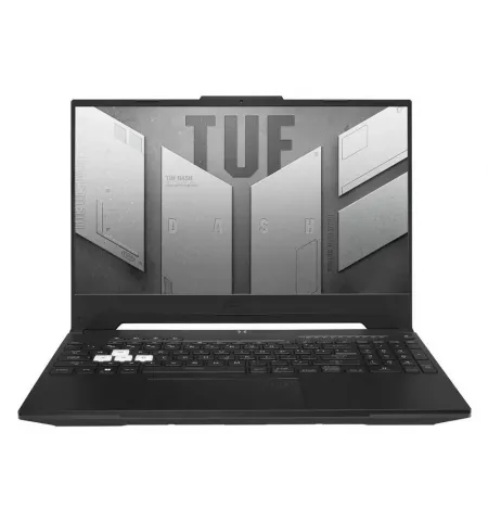 Laptop Gaming 15,6" ASUS TUF Dash F15 FX517ZC, Off Black, Intel Core i5-12450H, 8GB/512GB, Fara SO