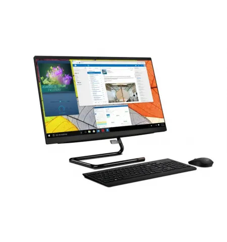 Моноблок Lenovo IdeaCentre AIO 3 24ALC6, 23,8", AMD Ryzen 5 5500U, 16Гб/512Гб, Без ОС, Чёрный