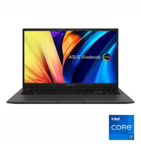 Laptop 15,6" ASUS Vivobook S 15 OLED K3502ZA, Indie Black, Intel Core i7-12700H, 16GB/1024GB, Fara SO