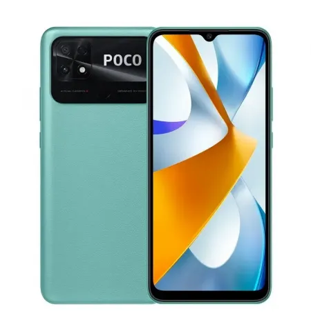 Смартфон Xiaomi Poco C40, 32Гб/3Гб, Бирюзовый