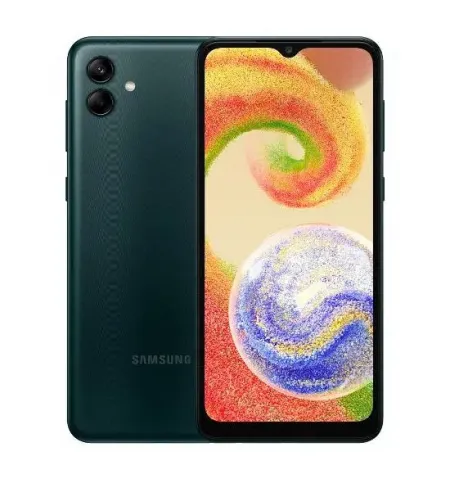 Смартфон Samsung Galaxy A04, 64Гб/4Гб, Зелёный