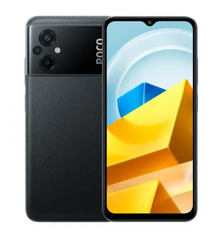 Смартфон Xiaomi Poco M5, 128Гб/6Гб, Чёрный