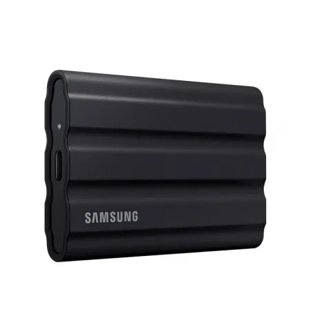 Внешний портативный SSD накопитель Samsung Portable SSD T7 Shield, 1 ТБ, Чёрный (MU-PE1T0S/WW)