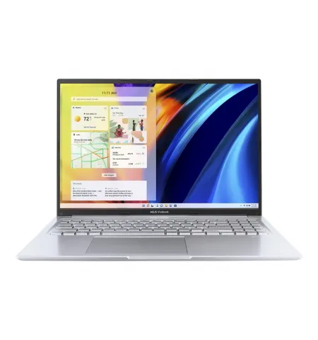Ноутбук 16 ASUS Vivobook 16X X1603ZA, Transparent Silver, Intel Core i7-12700H, 12Гб/512Гб, Без ОС