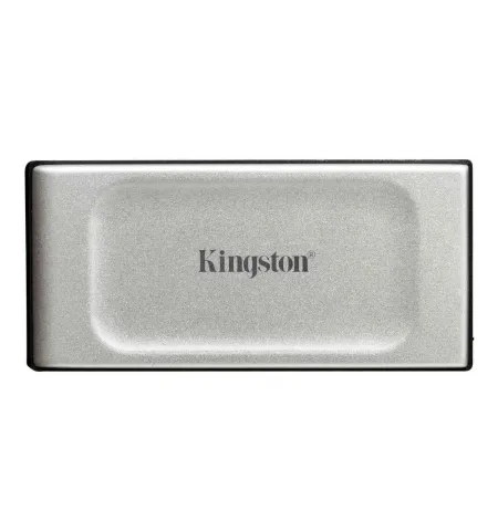 Внешний портативный SSD накопитель Kingston XS2000, 4 ТБ, Серебристый (SXS2000/4000G)