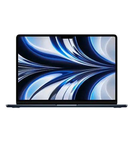 Laptop 13,6" Apple MacBook Air A2337, Midnight, M2 with 8-core CPU and 8-core GPU, 16GB/256GB, macOS Monterey