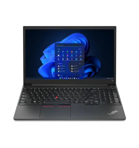 Laptop Business 15,6" Lenovo ThinkPad E15 Gen 4, Negru, Intel Core i7-1255U, 16GB/512GB, Fara SO