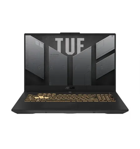 Игровой ноутбук 17,3" ASUS TUF Gaming F17 FX707ZM, Mecha Gray, Intel Core i7-12700H, 16Гб/1024Гб, Без ОС