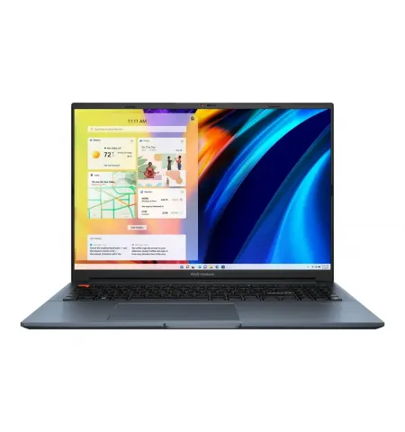 Laptop 16" ASUS Vivobook Pro 16 K6602ZC, Quiet Blue, Intel Core i5-12450H, 16GB/1024GB, Fara SO
