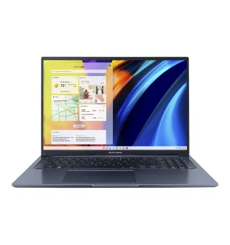 Ноутбук 16" ASUS Vivobook 16X M1603QA, Quiet Blue, AMD Ryzen 5 5600H, 16Гб/512Гб, Без ОС