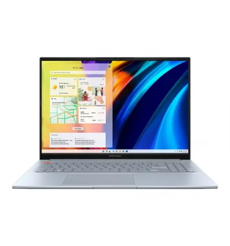 Ноутбук 16" ASUS Vivobook S 16X M5602QA, Solar Silver, AMD Ryzen 5 5600H, 16Гб/512Гб, Без ОС